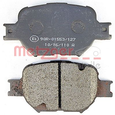 METZGER 1170823 Bremsbelagsatz, Scheibenbremse